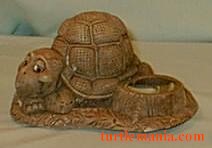Turtle candle holder